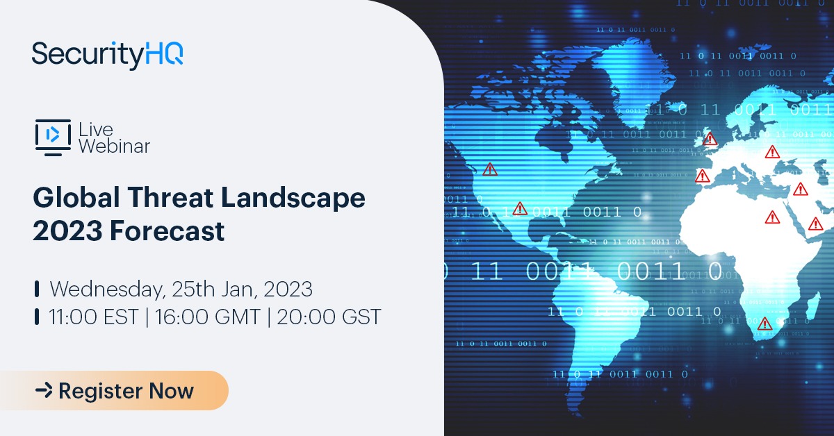 Global Threat Landscape 2023 Forecast Securityhq